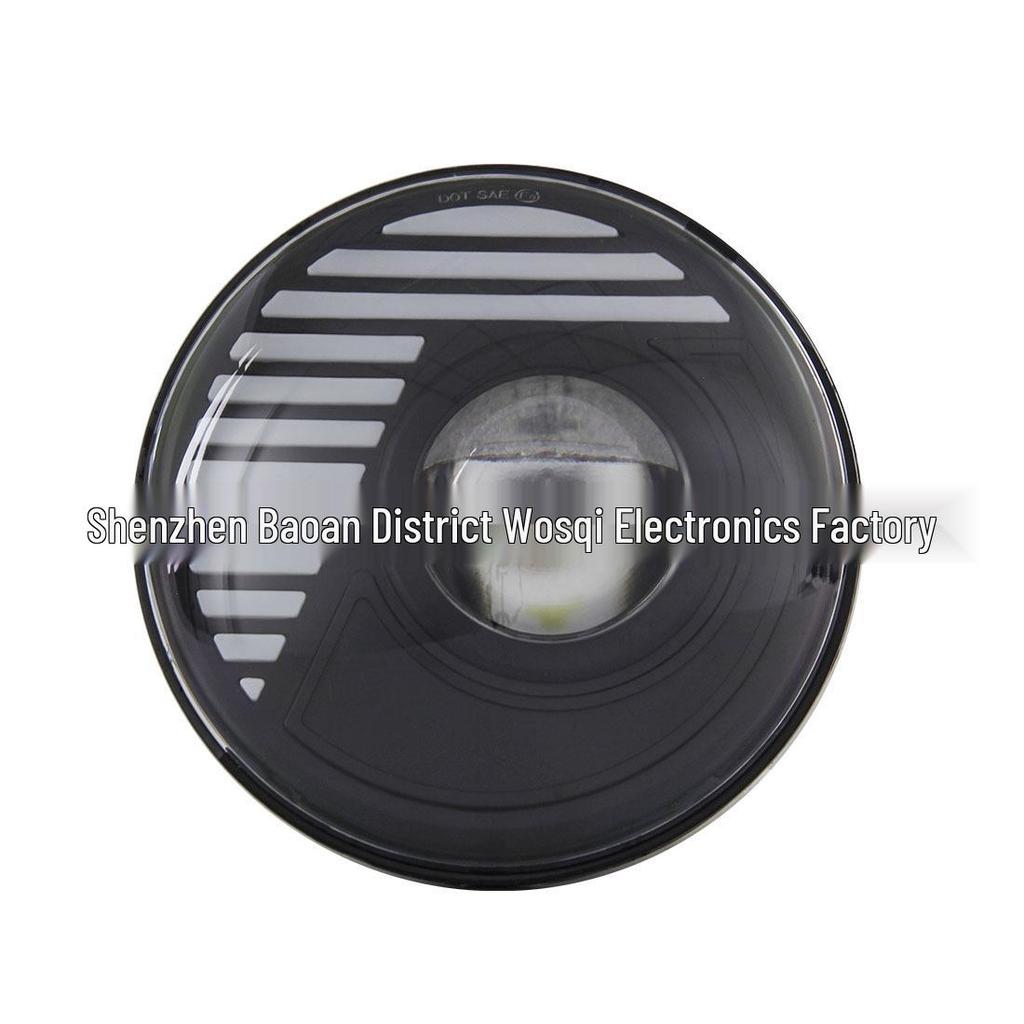 7-inch 60W Red High/Low Beam Headlight for 07-17 JK Wrangler