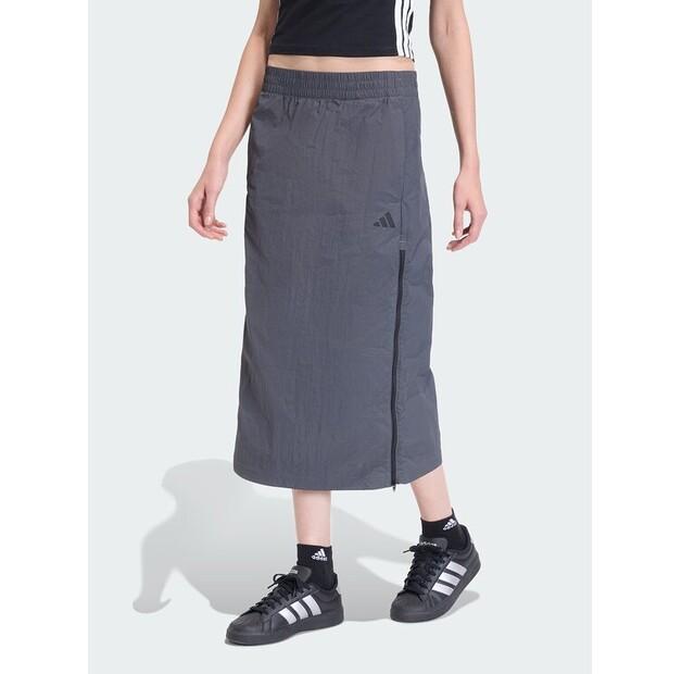 Adidas City Tech Woven Zip Midi Skirt
