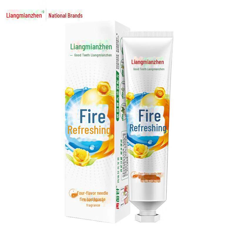 

Травяная зубная паста Liangmianzhen: Защищает десны, снимает кровоточивость, отеки и боль, удаляет желтые пятна, не содержит фтора, 105 г/200 г.