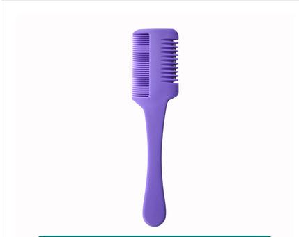 Hair Cutting Comb Hair Brushes with Razor Blades Hair Trimmer Cutting Thinning Tools Barbershop Salon Styling Tool Comb