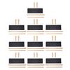 10 Set Beehive Frames Foundations Kit Honey Bee Frames with Beeswax Coated Food Grade Foundation