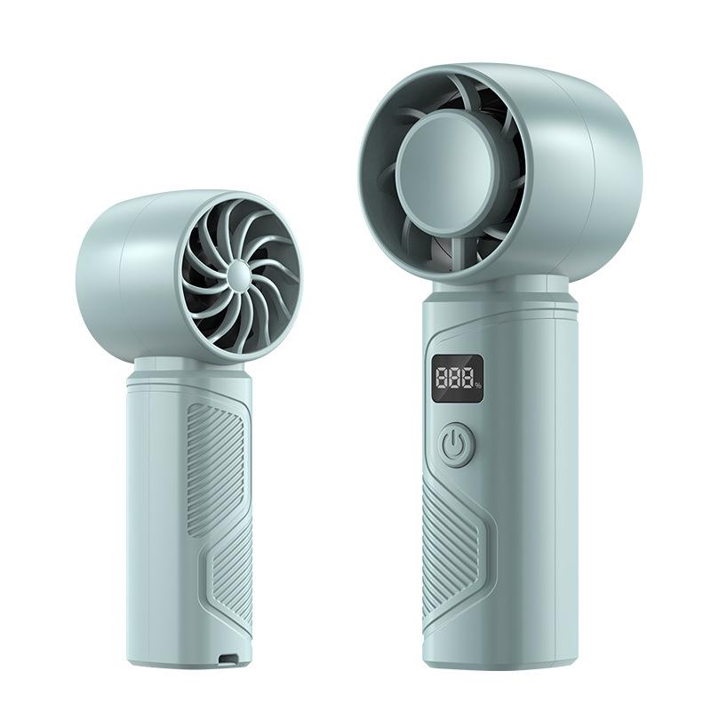 C01 Mini Wireless Handheld Fan: Brushless, High-Speed, Ice-Cooling, Long Battery Life, Portable.