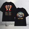 New Hot ZZ Top 2 Sides The Big One Tour Black S To 5XL Concert Shirt SG898