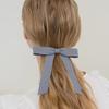 FANTASTIC PLANET Gingham Check Ribbon Hair Pin (4colors)