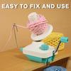 Imazy Yarn Cake Winder Spinner for Crocheting Hand Operated Ball Winders Machine for Knitting Crafting Knit Tool Supplies