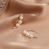 925 Sterling Silver Pearl Stud Earrings - 2024 Trendy High-End Luxury for Women