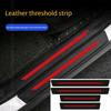 Car Sticker Door Plate Sill Scuff Cover Anti-Scratch Protector Strip Accessories