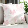 Art LLight pink gentle petalsed Cushion Cover Cushion Cover Set Pcs x x x Pillowcase Decorative Sofa Home Decor