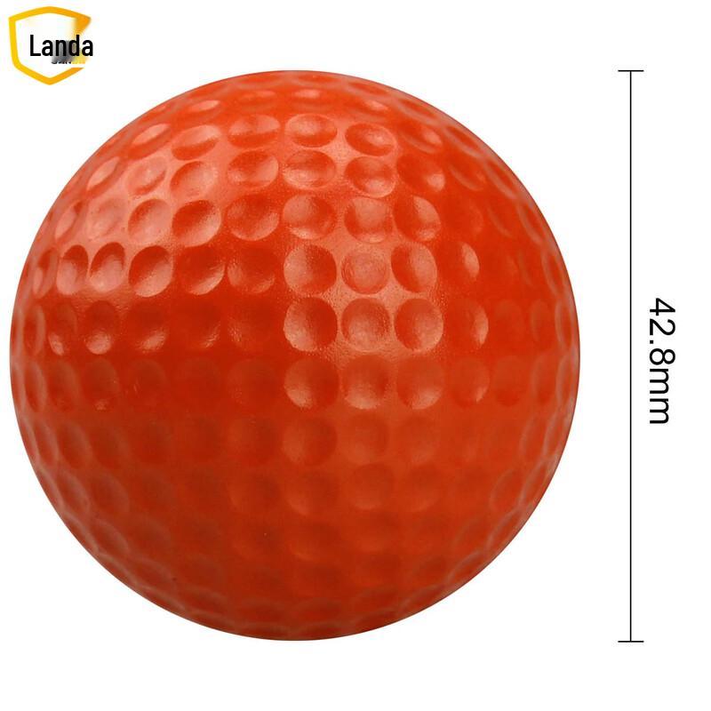 Landa Golf Indoor Solid Sponge Practice Balls - 50 Mixed Colors