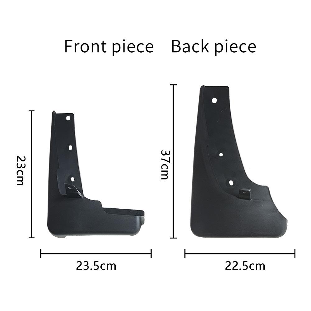 Forskjermer Bakskjermer For Nissan X-Trail 2009-2013 Sprutbeskyttere Mudflap Skjermer Skjerm 2009 2010 2011 2012 Sett Støpte Bilskjermer