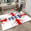 1PC EnglCoat Of Arms Rug Game Carpet, Floor Mat for Bedroom Living Room Entryway Rug, Home Decor Idea Gift for Christmas Birthday