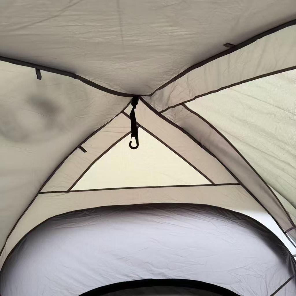 Quick-Open Inflatable Tent: Portable, Automatic for Outdoor Camping & Kids' Picnics