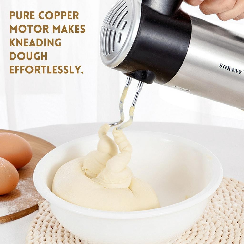 5 Speeds Electric Food Mixers Blender High Quality Dough Blender Egg Beater Spiral Whisk Mixer For Kitchen Cooking Tool