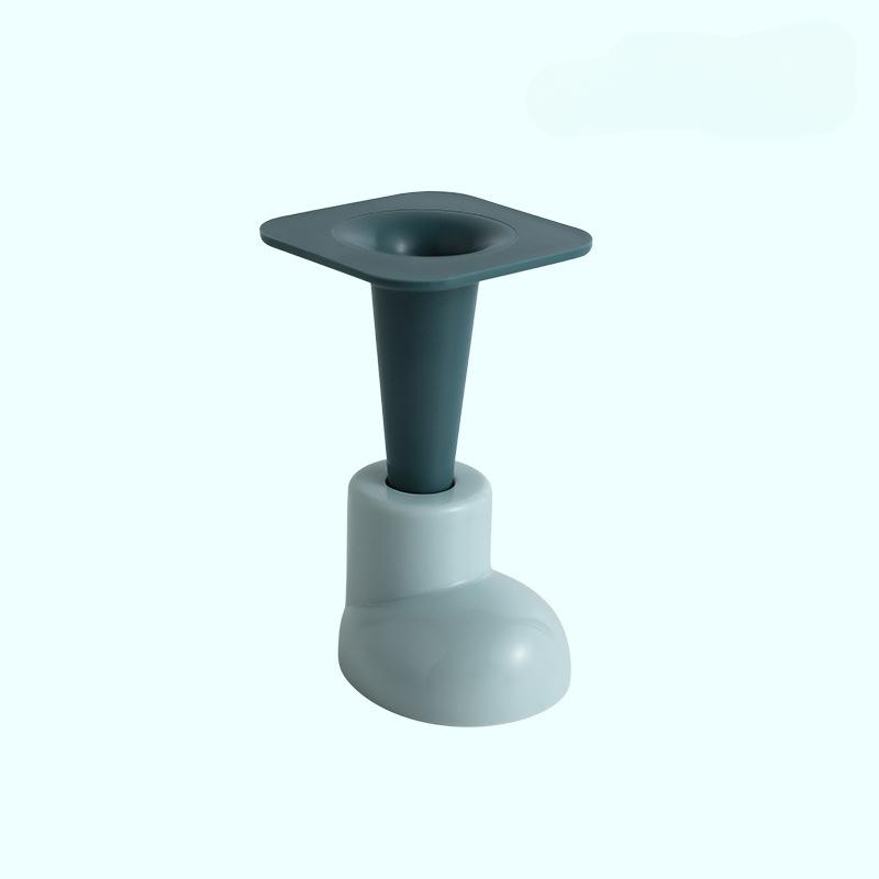 4pcs Cute DIY Round Toe Trash Bin Insoles Adhesive Tissue Box Small Feet Decoration Detachable Punching Free Storage Box Insole