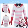 Tenue de Cosplay Respirante Hazbin Hotel Dust Angel Présentant des Coutures Parfaites et un Design Élégant