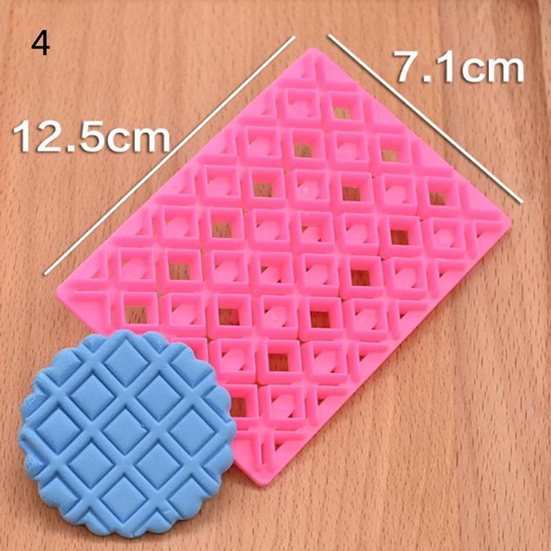 Sugar Caft Icing Fondant Cookie Cutter Mold Chocolate Cake Embosser Mould