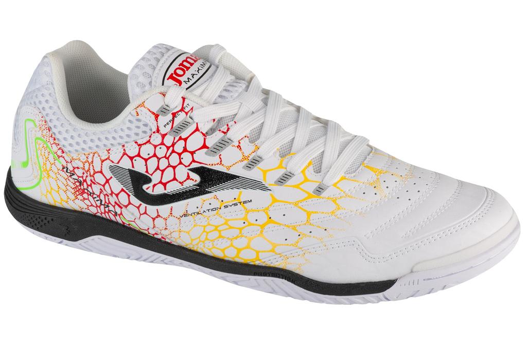 Joma Maxima 24 MAXW IN, Mens white Indoor football trainers