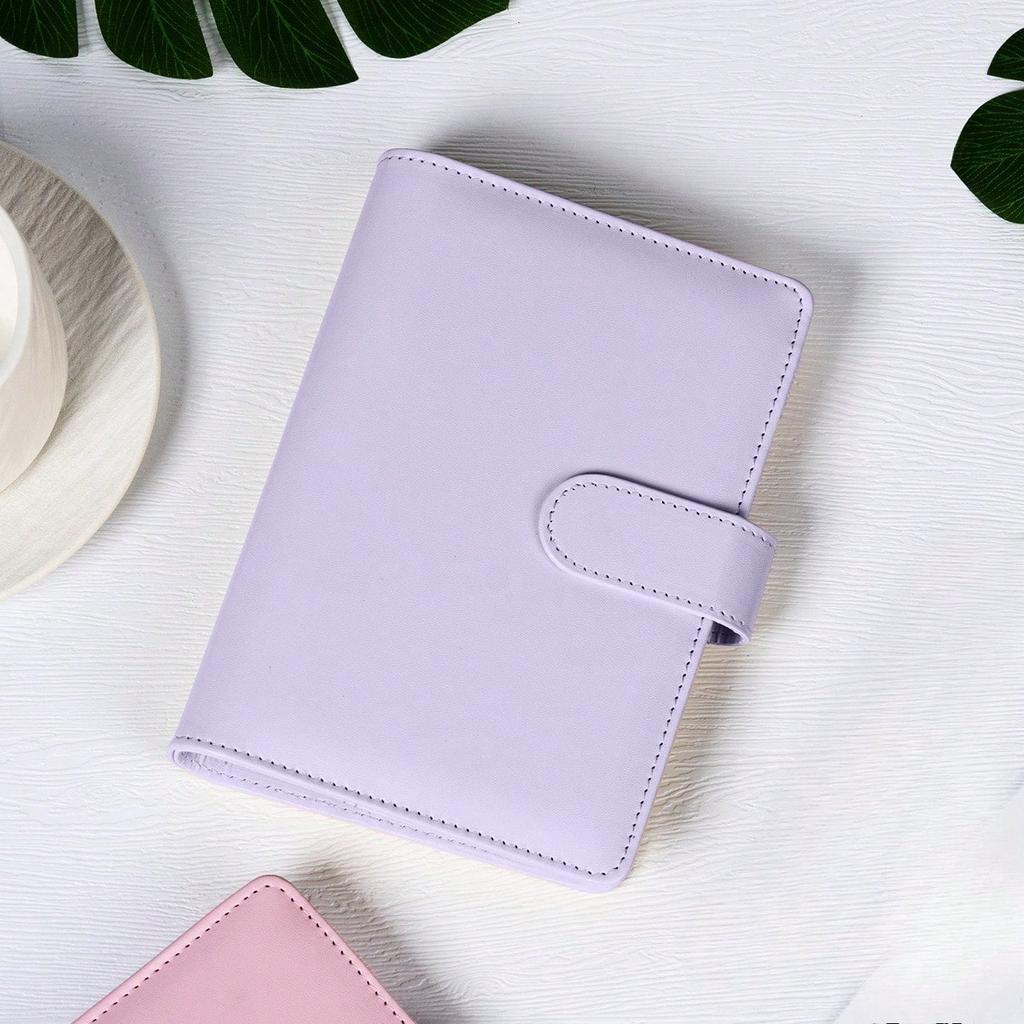 A6 Macaron Bookkeeping Book Binder Financial Planning Bookkeeping Notebook Shell