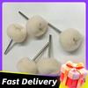 1-20PCS Shank Mounted Soft Wool Wheel Polishing Head with 3mm Shank for Buffing Polishing Jewelry Metals Rotary Tool Accessories