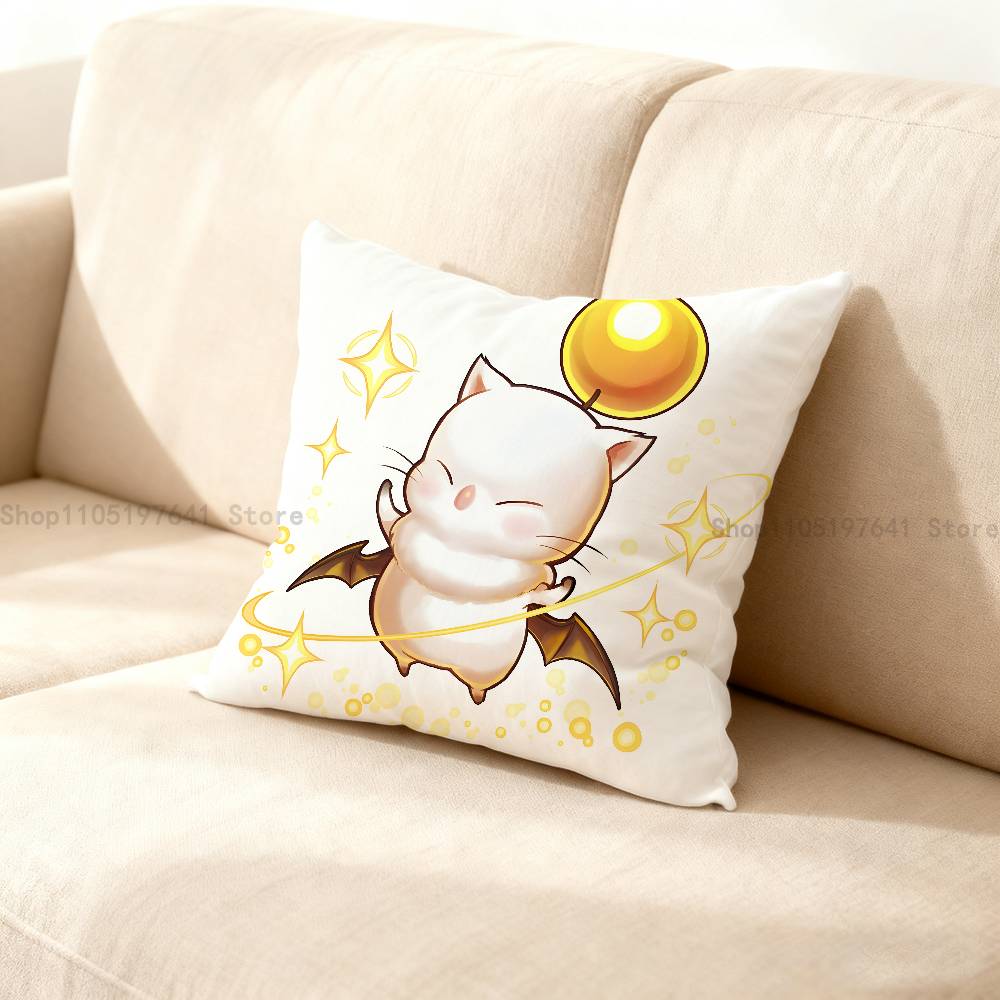 Moogles F-Final Fantasy Vivis Kissenbezug Für Sofa Dekor Auto Büro Raum Druck Kissenbezug Dekorationen und Schutz