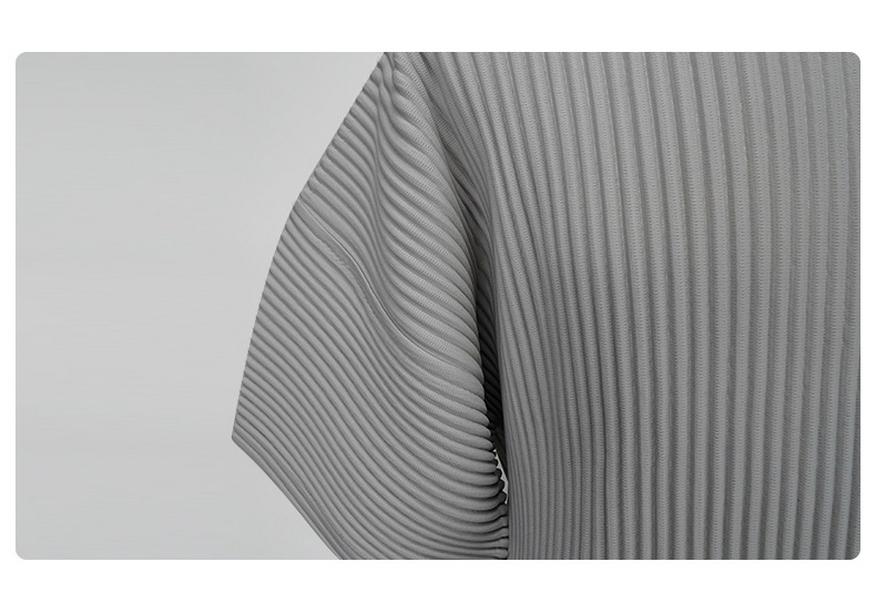 Men's Pleated Japanese Trend Short-sleeve T-shirt
