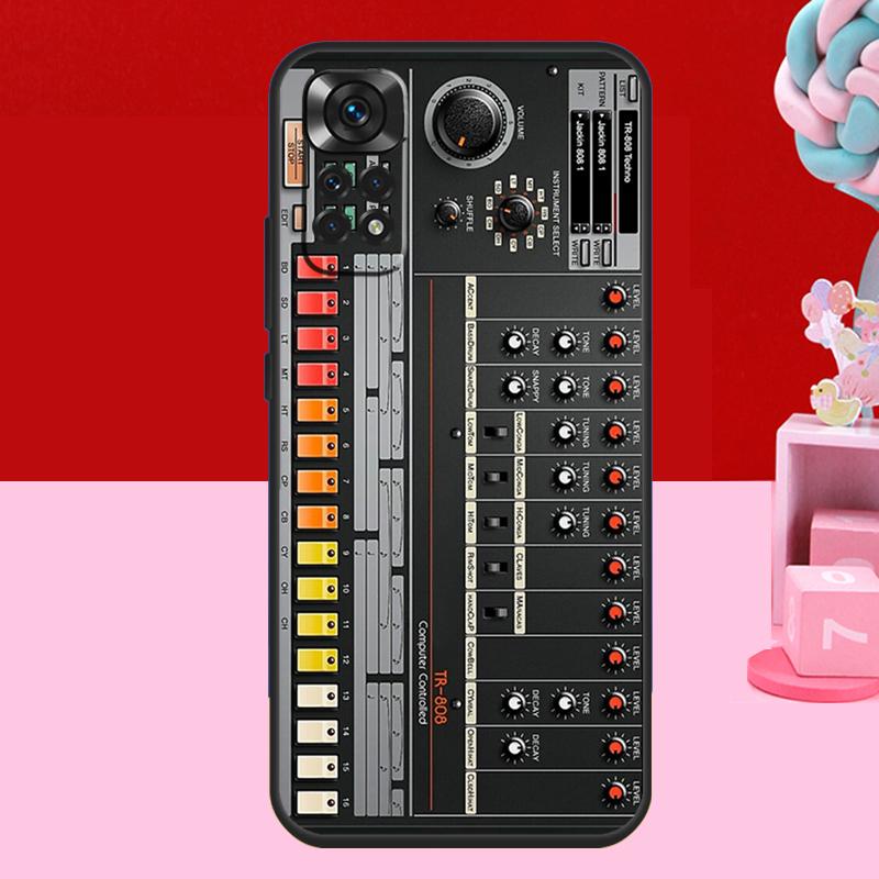 Music DJ Controller Mixer Case For Xiaomi Redmi Note 14 13 12 11 10 15 Pro Plus Redmi 15 C 13C 10C 12C 14C Soft Cover