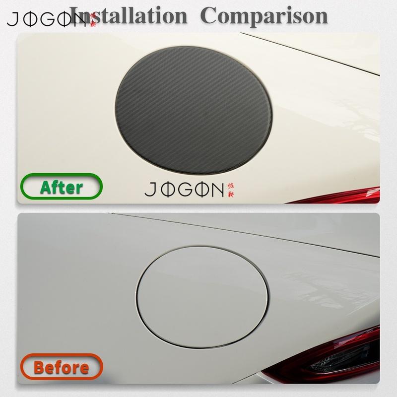 Carbon Fiber Exterior Car Rear Tank Fuel Oil Gas Cap Outlet Cover Trim Accessories For Mazda MX-5 MX5 Miata 2015-2024