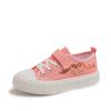 Girls' Canvas Shoes Autumn New Fashion Casual Children's Girls' Shoes Soft Sole Breathable and Comfortable Boys Low-top Classmates