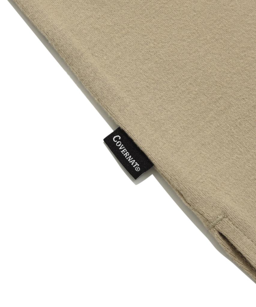 COVERNAT Essential Turtleneck Long Sleeve Beige