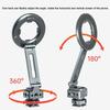 Collapsible Metal Phone Holder Featuring Magnetic Locking System Double Orientation Shoots Cold Shoe Expansion Interface