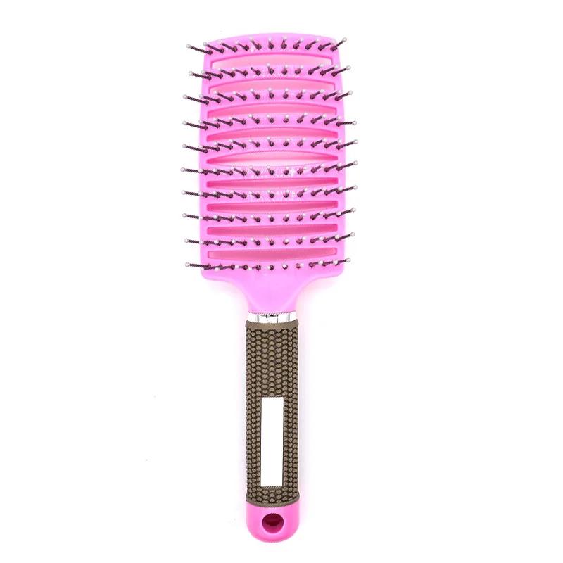 1 PC Hair Scalp Massage Comb Hairbrush Massager Women Wet Curly Detangle Hair Brush for Salon Hairdressing Styling Tools