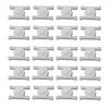 White Door Moulding Clip For BMW E10 E21 E30 Nylon Replacement Rocker