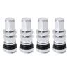 4pcs / Set Universal Motorcycle Car Wheel Tubeless Tire Valve Air Caps for Tire Valve Stem Aluminum Metal Air Valve Stem VR-WR11