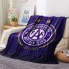 Coperta di Flanella Stampata FK Austria Vienna, Alta Qualità, Confortevole per Tutte le Stagioni, Arredamento per la Casa, Calore e Comfort