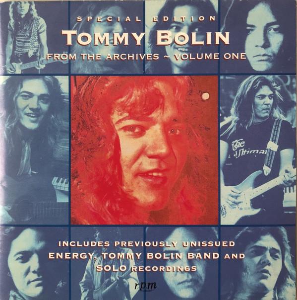 

CD TOMMY BOLIN - From The Archives Vol. 1 RPM158 RPM Records 1996 UK Rock Used