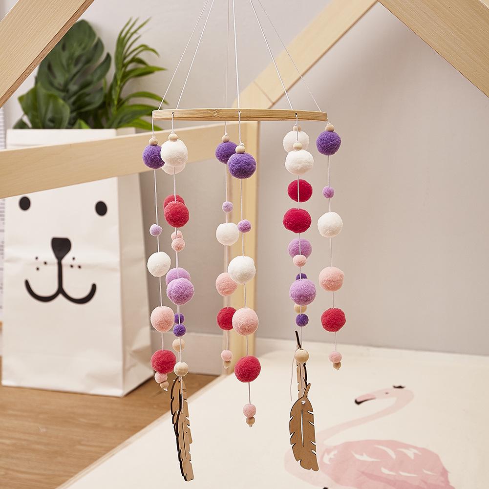 Nordic Tassel Wind Chime: Bedside Bell & Children's Room Decor – Perfect for Living Room, Shop Display, and Photography Props E18.