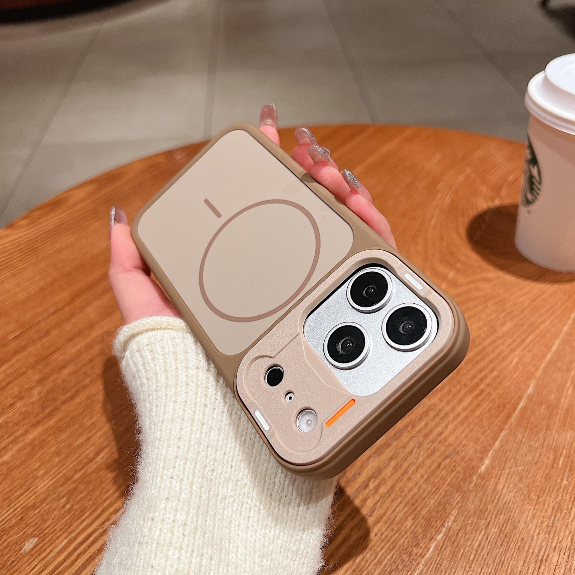 

Premium Magnetic Frosted iPhone 17 Pro Max Case, Skin-like Feel, Drop-proof Protection. iPhone 12