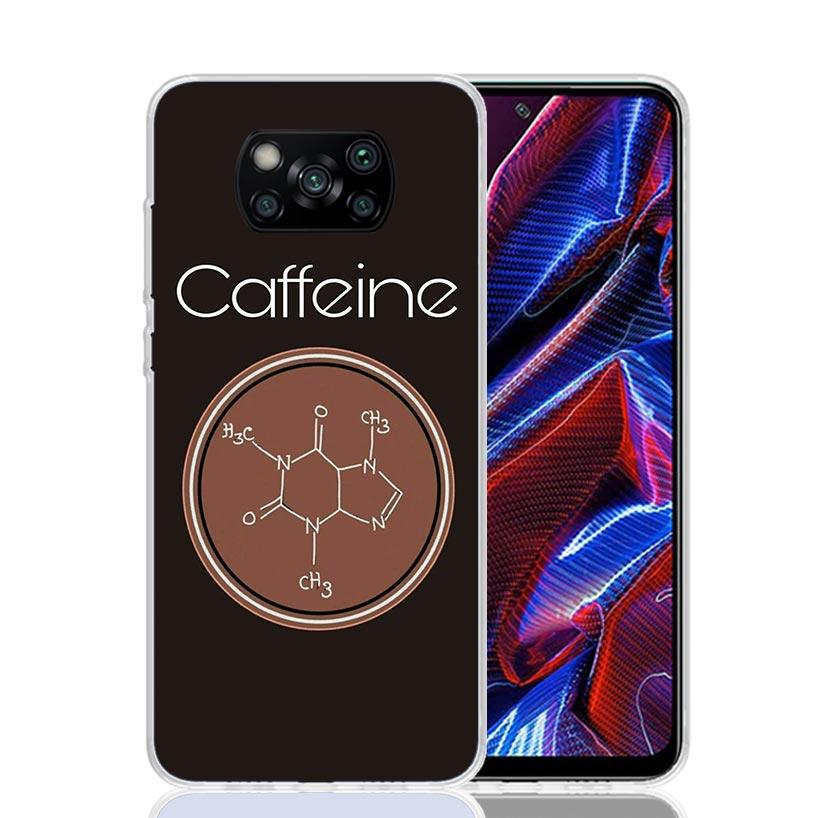 Coffee Wine Cup Case Phone Cover for Xiaomi Poco X3 Nfc X5 X6 X7 X4 Gt F7 Ultra F6 F5 Pro F4 F3 M5S M5 M4 M3 5G Trend Fundas Poc