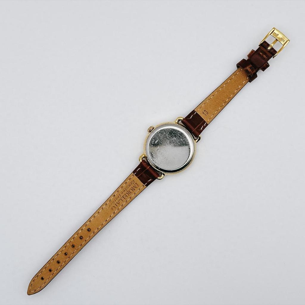 Used vintage SEIKO unisex small second round working battery replaced
