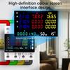 KWS-306WF Energy Meter Power Meter DIN Rail 3 Phase 4 Wire Voltage AC 85-290V Voltmeter Amps Watt Kwh Meter with Color Screen