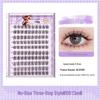 Sunflower False Eyelashes: Glue-Free, Large Capacity, 10 Rows, Beginner-Friendly