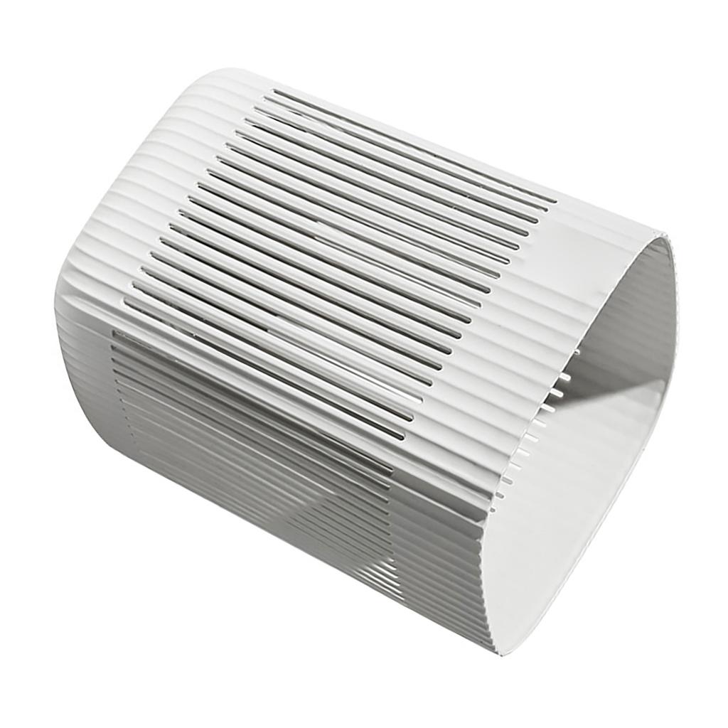 Plastic Wastebasket Trash Can Hollow Design Open Top Waste Container Large Capacity Garbage Bin for Bedroom Bathroom