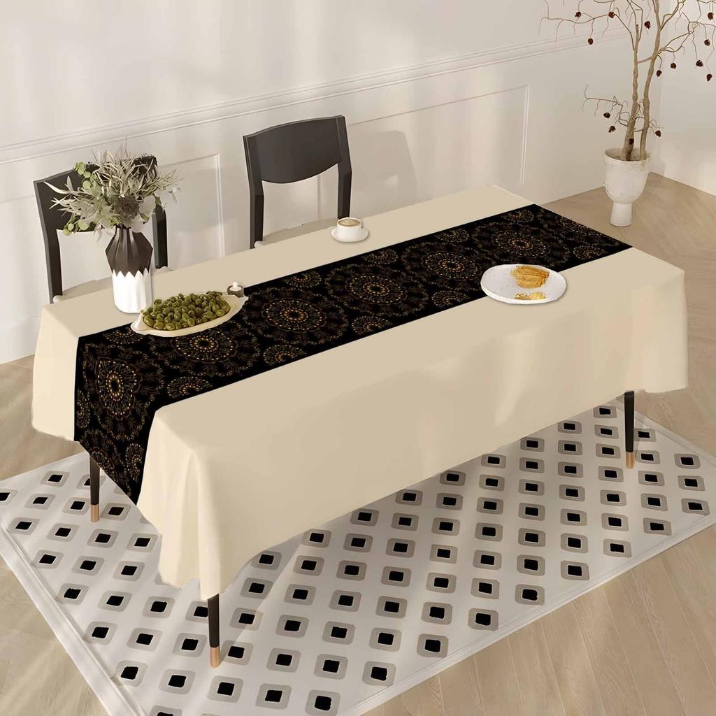 Ethnic Bohemian Tablecloth Home Decoration Fabric Dining Table Dust Decoration