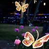 Dynamic Butterfly LED Decorative Lawn Lights for Parks and Scenic Areas