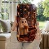 Phone Case: 2D Flat Samsung Galaxy A34 A35 M05 M06 S20 S22 S21 FE Plus 5G Protective Case, Couples Style, Plush Ghost, Christmas and Halloween Gift