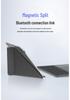 Multi-Functional Portable Leather Touch Foldable Detachable Keyboard