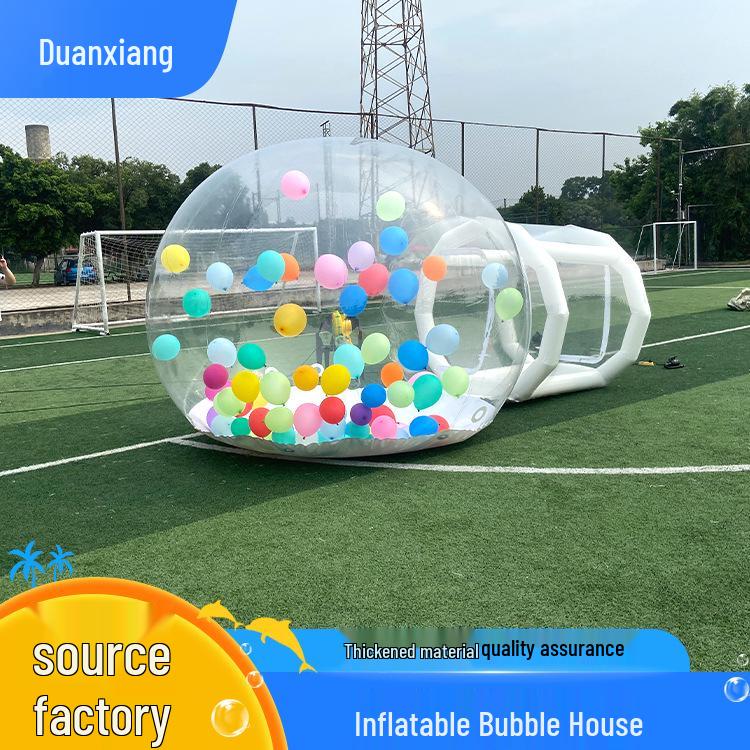 Inflatable Starry Sky Bubble Tent for Weddings, Parties, Malls, and Camping - No Assembly Needed