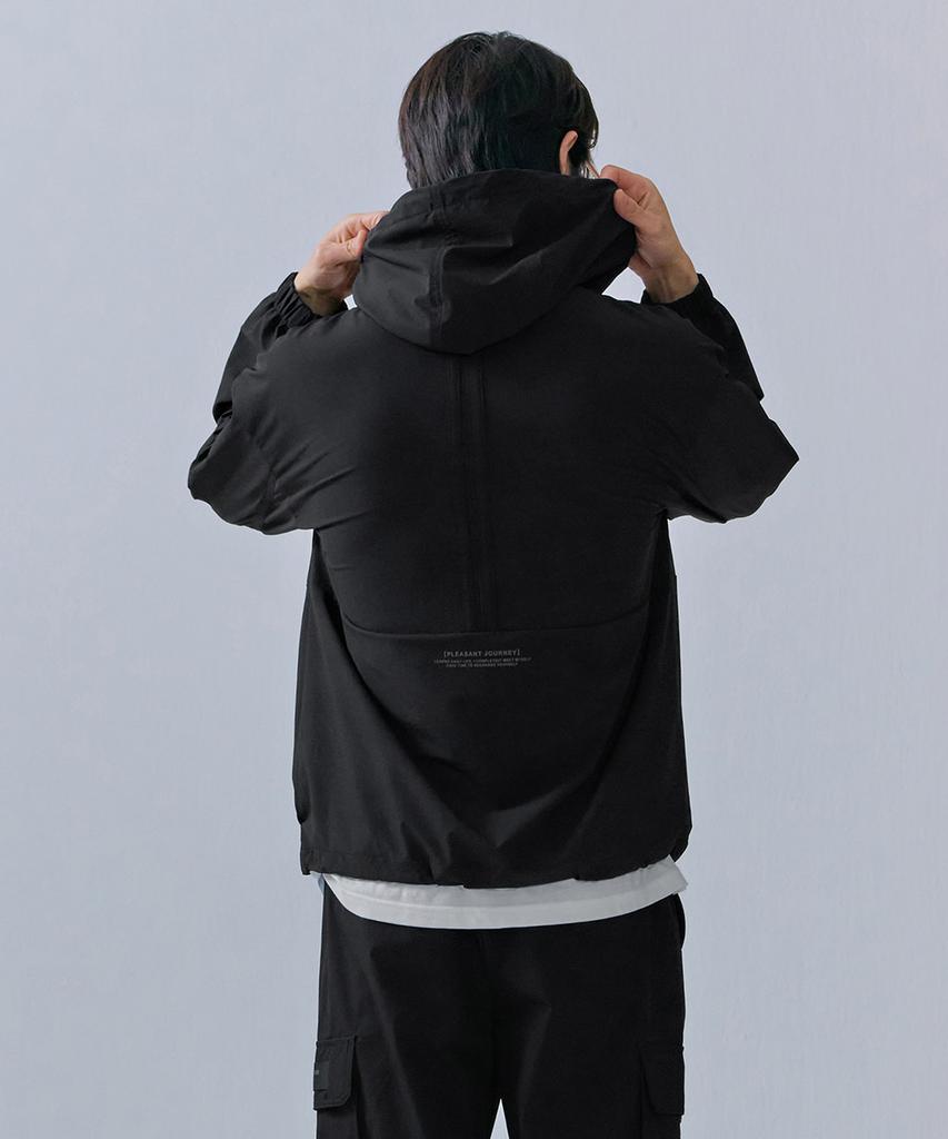 Chasecult Men'S Stretch Hooded Anorak T-Shirt-Cerk5118B03
