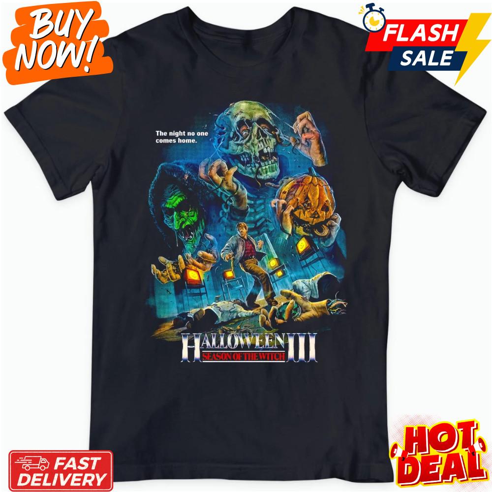 Halloween III Season of the Witch Inspired T-Shirt Fan Made Horror Movie Tee Unisex T-Shirt M