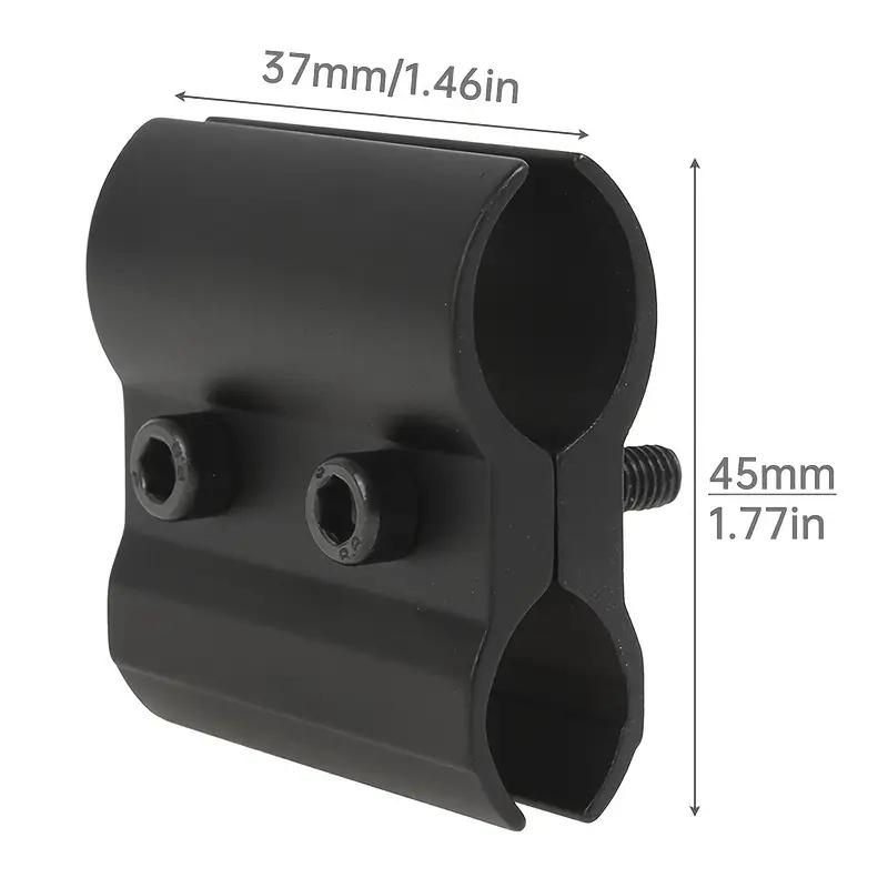 Aluminum Tactical Barrel Ring Scope Sights Telescope Clamp Mount Holder Hunting Gun Flashlight Torch Laser Sight Clip Metal Clip